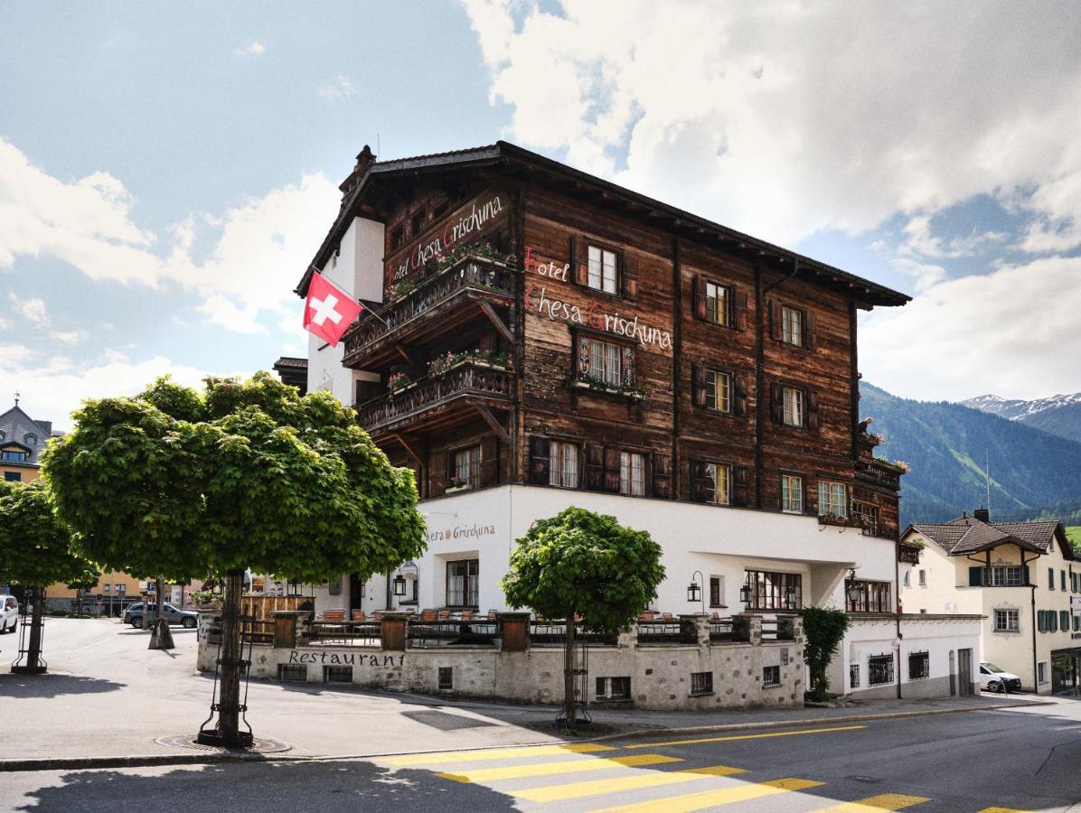 Hotel Chesa Grischuna Klosters Eksteriør bilde
